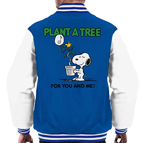 All+Every Peanuts Snoopy Plant A Tree Men's Varsity Jacket All+Every Peanuts Snoopy Plant A Tree Men's Varsity Jacket von All+Every