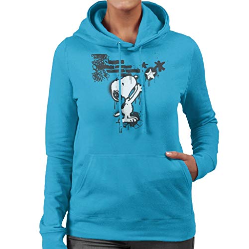 All+Every Peanuts Snoopy Star Graffiti Women's Hooded Sweatshirt von All+Every