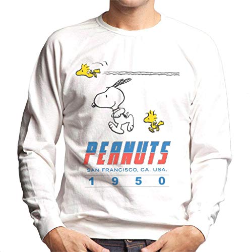 All+Every Peanuts Snoopy Woodstock 1950s San Francisco Men's Sweatshirt von All+Every