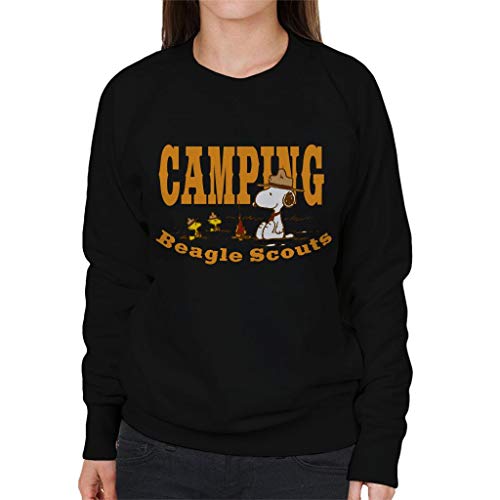 All+Every Peanuts Snoopy Woodstock Camping Beagle Scouts Women's Sweatshirt von All+Every