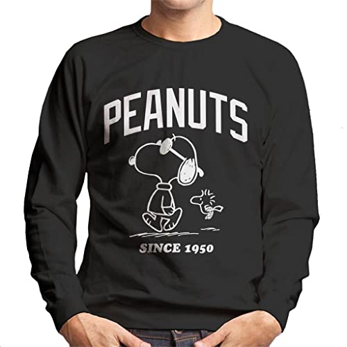 All+Every Peanuts Snoopy and Woodstock Outline Men's Sweatshirt von All+Every