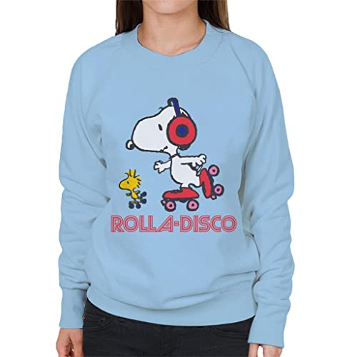 All+Every Peanuts Snoopy and Woodstock Rolla Disco Women's Sweatshirt von All+Every