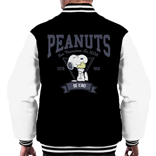 All+Every Peanuts Snoopy and Woodstock San Francisco Be Kind Men's Varsity Jacket von All+Every