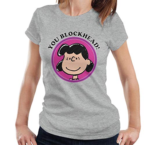 All+Every Peanuts You Blockhead Lucy Badge Women's T-Shirt von All+Every