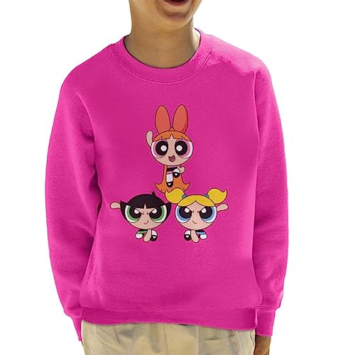 All+Every Powerpuff Girls Action Pose Kid's Sweatshirt von All+Every