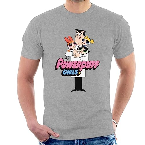 All+Every Powerpuff Girls with Professor Utonium Men's T-Shirt von All+Every