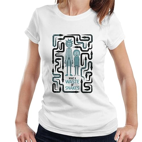 All+Every Rick and Morty A Waste of Snakes Women's T-Shirt von All+Every