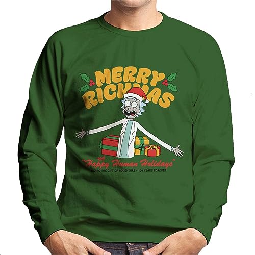 All+Every Rick and Morty Merry Rickmas Christmas Men's Sweatshirt von All+Every