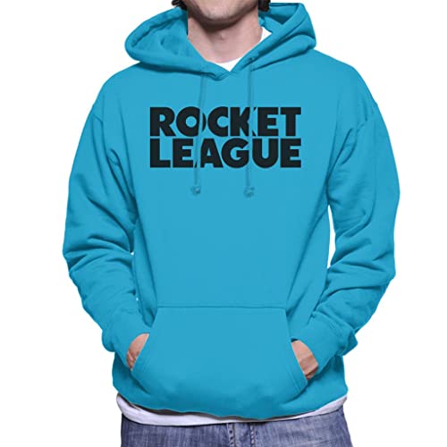 All+Every Rocket League Black Classic Logo Men's Hooded Sweatshirt von All+Every