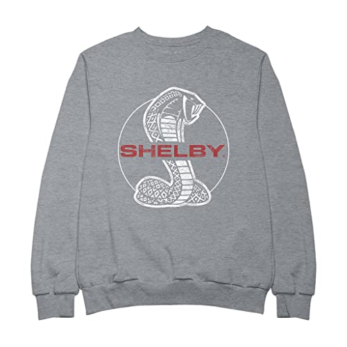 All+Every Shelby Red Text Cobra Logo Men's Sweatshirt von All+Every