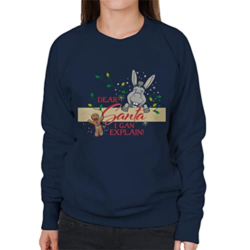 All+Every Shrek Christmas Donkey Dear Santa I Can Explain Women's Sweatshirt von All+Every