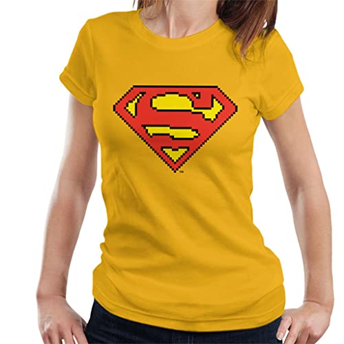 All+Every Superman Pixelated Logo Women's T-Shirt von All+Every