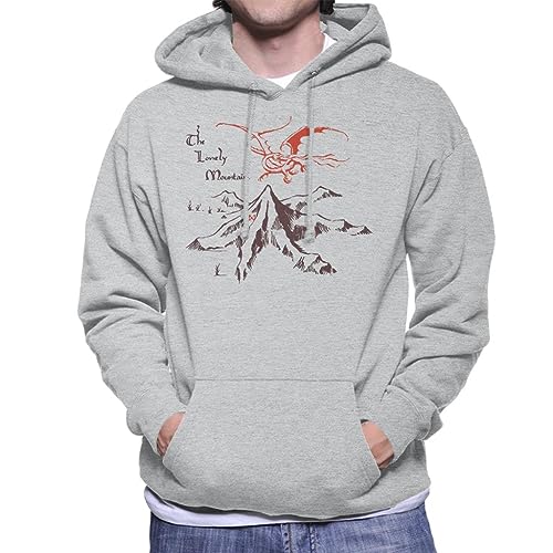 All+Every The Hobbit The Lonely Mountains Men's Hooded Sweatshirt von All+Every