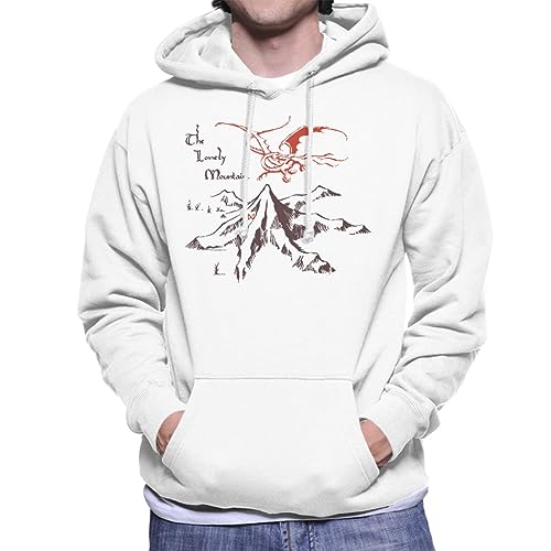 All+Every The Hobbit The Lonely Mountains Men's Hooded Sweatshirt von All+Every