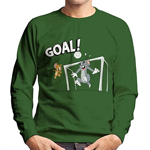 All+Every Tom and Jerry Football Back of The Net Men's Sweatshirt von All+Every