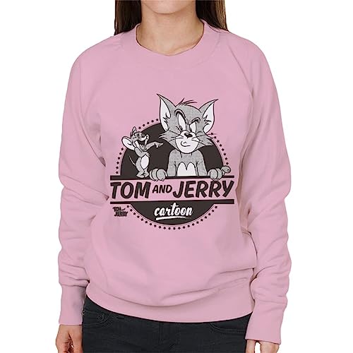 All+Every Tom and Jerry Retro Cartoon Star Logo Women's Sweatshirt von All+Every