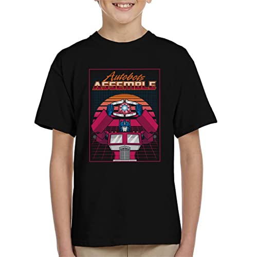 All+Every Transformers Autobots Assemble Retrowave Kid's T-Shirt von All+Every