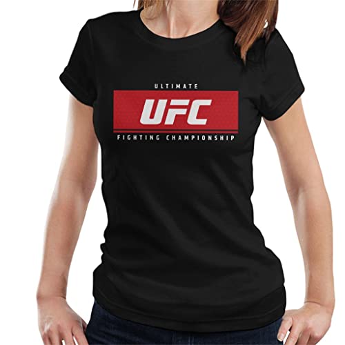 All+Every UFC Red Block White Text Women's T-Shirt von All+Every