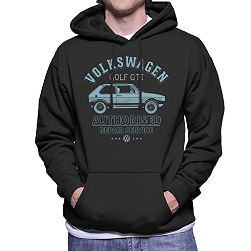 All+Every Volkswagen Blue Golf GTI Authorised Repair Service Men's Hooded Sweatshirt von All+Every