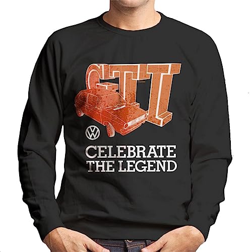 All+Every Volkswagen Celebrate The Legend Retro Golf GTI Men's Sweatshirt von All+Every