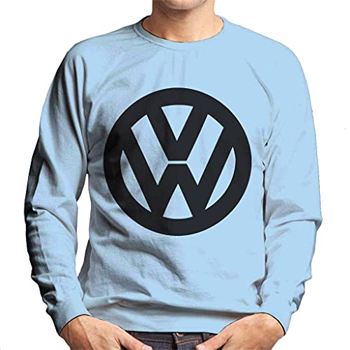 All+Every Volkswagen Classic Black VW Logo Men's Sweatshirt von All+Every