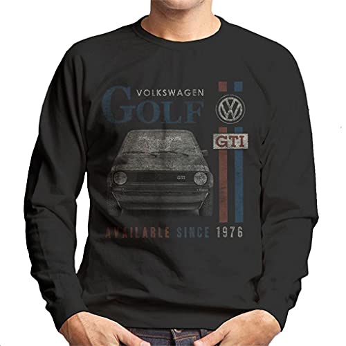 All+Every Volkswagen Golf GTI Since 1976 Distressed Men's Sweatshirt von All+Every