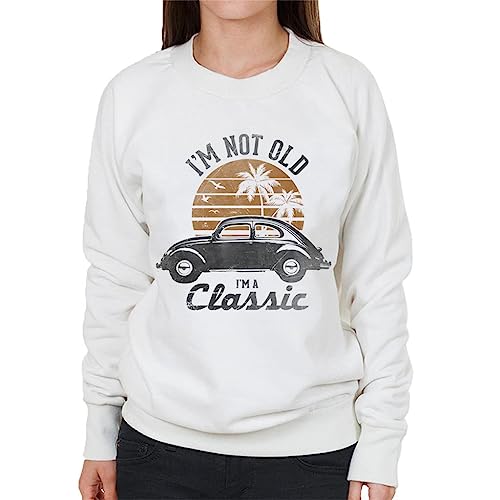 All+Every Volkswagen Sunset Beetle Im A Classic Women's Sweatshirt von All+Every