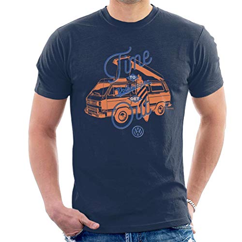All+Every Volkswagen Time to Get Out T3 Camper Men's T-Shirt von All+Every