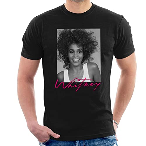 All+Every Whitney Houston Smiling Portrait Men's T-Shirt von All+Every
