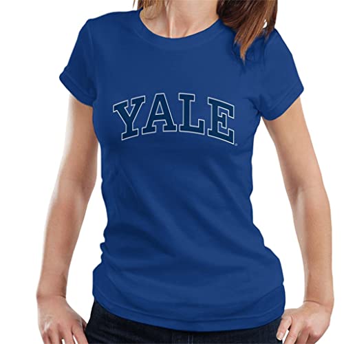 All+Every Yale University Blue Block Logo Women's T-Shirt von All+Every