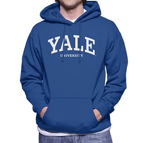 All+Every Yale University White Logo Men's Hooded Sweatshirt von All+Every