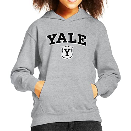 All+Every Yale University Y Shield Outline Kid's Hooded Sweatshirt von All+Every