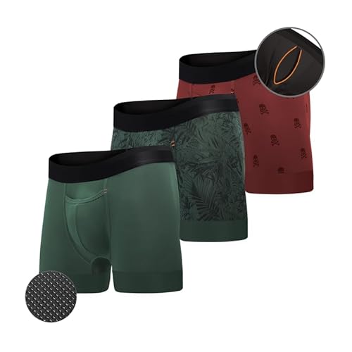 All Citizens Elite Balltasche Unterwäsche für Herren mit Hosenschlitz, patentiertes Balltaschen-Design, leistungsfähiges Gewebe, kein Hochrutschen der Beine, Mittel All Citizens Elite Balltasche Unterwäsche für Herren mit Hosenschlitz, patentiertes Balltaschen-Design, leistungsfähiges Gewebe, kein Hochrutschen der Beine, Mittel von All Citizens