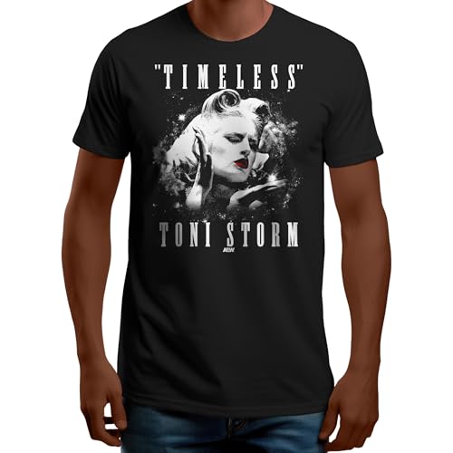 AEW Toni Storm - Timeless Forever (Amazon Exclusive) T-Shirt, Schwarz, XS von All Elite Wrestling