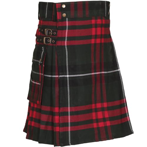 All Kilts Sports Tartan-Utility-Kilt für aktive Männer (Heritage of Wales, 30'') von All Kilts Sports