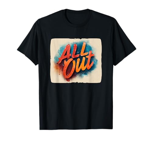 Vibrant All Out Speech für Jungen und Mädchen T-Shirt Vibrant All Out Speech für Jungen und Mädchen T-Shirt von All Out Outfit