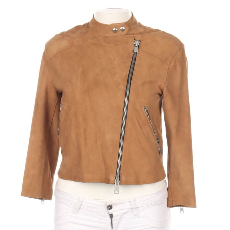 All Saints Spitalfields Lederjacke 30 Camel von All Saints Spitalfields