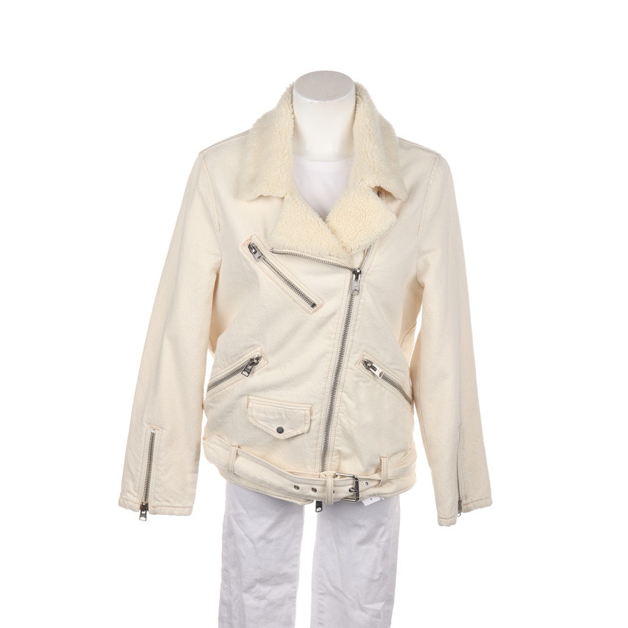 All Saints Spitalfields Übergangsjacke 36 Cream von All Saints Spitalfields