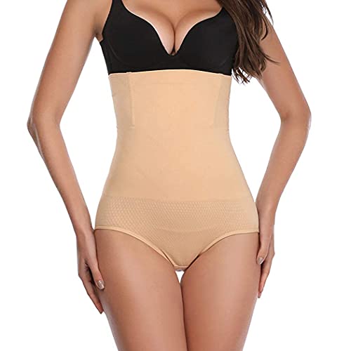 All Shapes of Beauty iederhose für Damen - Shape Hose - String Tanga Schnitt - Shapewear Kurze Hose - Miederpants ohne/mit Bein - Schwarz & Beige/ - figurforme (Ohne Bein_Beige, S) von All Shapes of Beauty