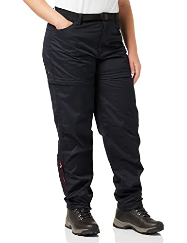 All Terrain Gear by Wrangler Damen Trousers PACKABLE ZIPOFF PANT, Schwarz, 29W / 32L EU von All Terrain Gear by Wrangler