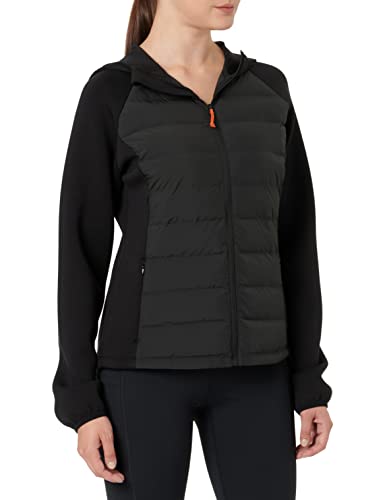 All Terrain Gear by Wrangler Damen Athletic Hybrid Jacket, Real Black, M EU von All Terrain Gear by Wrangler