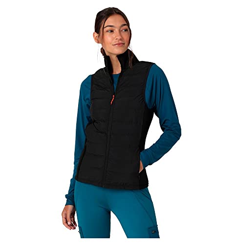 All Terrain Gear by Wrangler Damen Athletic Hybrid Vest Jacket, Real Black, L EU von All Terrain Gear by Wrangler