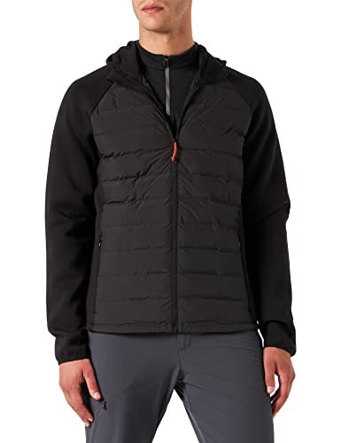 All Terrain Gear by Wrangler Men's Athletic HYBRID Jacket, REAL Black, Large von All Terrain Gear by Wrangler