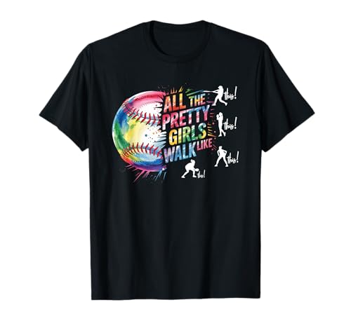 Alle hübschen Mädchen laufen wie diese Softballspielerinnen T-Shirt Alle hübschen Mädchen laufen wie diese Softballspielerinnen T-Shirt von All The Pretty Girls Walk Like Shirt