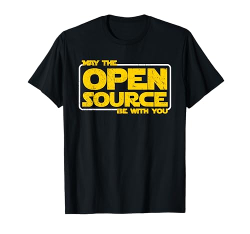 All Things Geek by MCMA Herren Linux-Programmierer-Humor-T-Shirt Schwarz Klein EU S Crew-Ausschnitt Klassisch T-Shirt von All Things Geek by MCMA