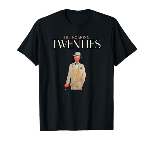 20er Jahre Design Nostalgie Für Herren und Damen Geschenk T-Shirt von All Twenties Designs