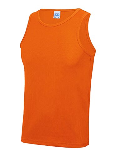 Cool Tank Top - Farbe: Electric Orange - Größe: XXL von All We Do Is