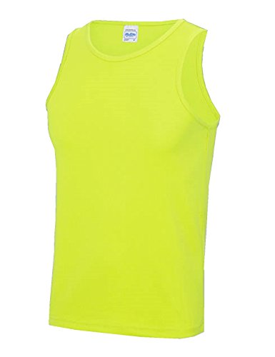 Cool Tank Top - Farbe: Electric Yellow - Größe: L von All We Do Is