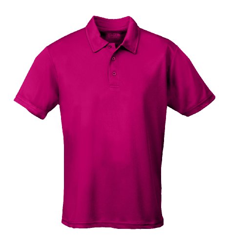 Just Cool - Performance - Performance Polo Shirt, atmungsaktiv, Shirt, atmungsaktiv, L,Hot Pink von All We Do Is