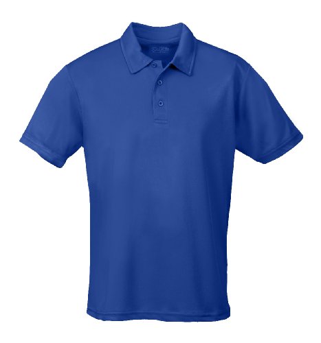 Just Cool - Performance - Performance Polo Shirt, atmungsaktiv, Shirt, atmungsaktiv, L,Royalblau von All We Do Is